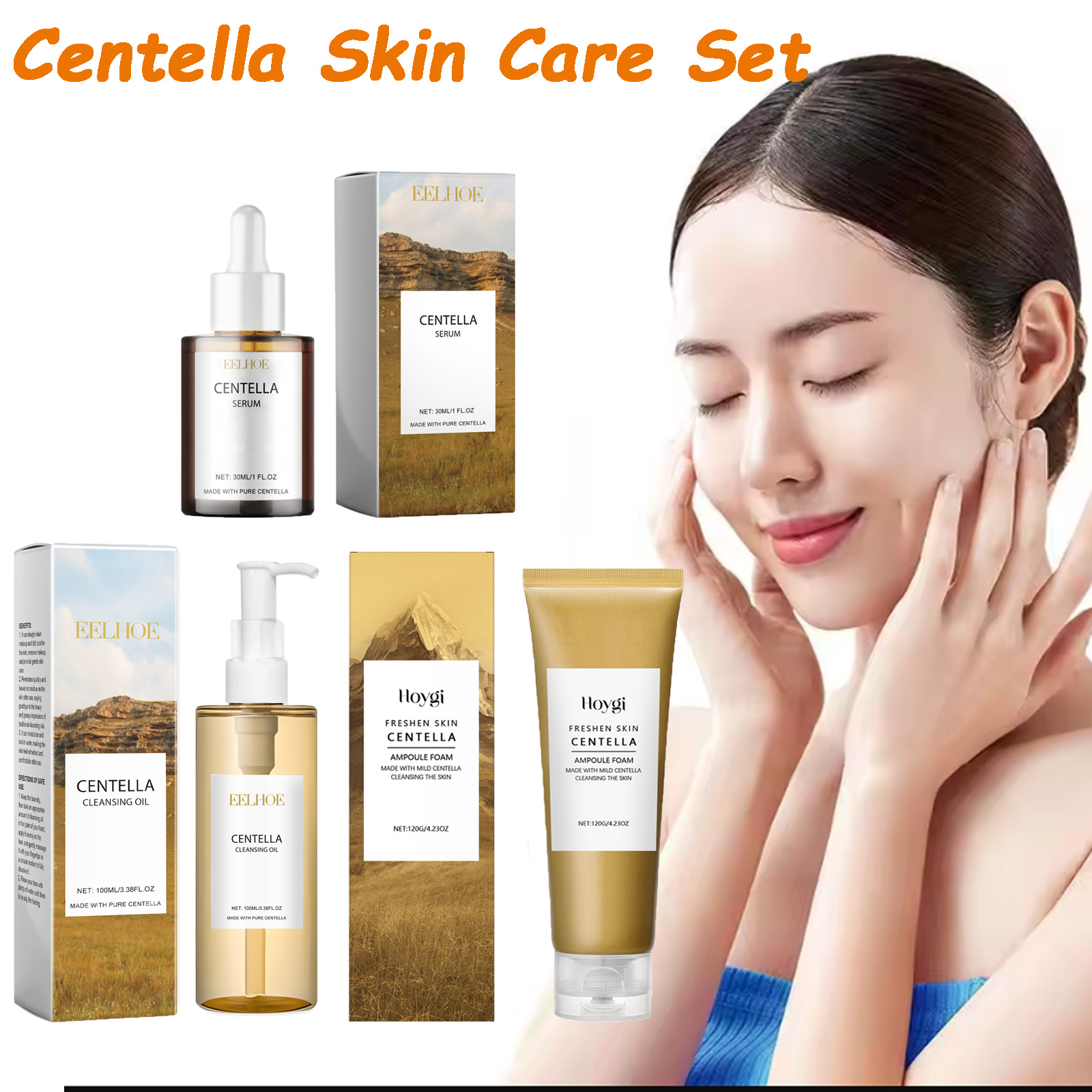 Luxury Skincare Kit - Zestaw do pielęgnacji skóry Centella Serum