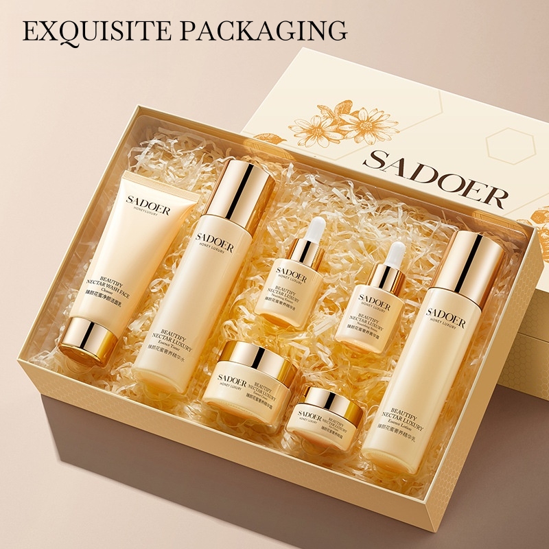 Luxury Skincare Ingredients - Luksusowy 7-częściowy zestaw do pielęgnacji skóry