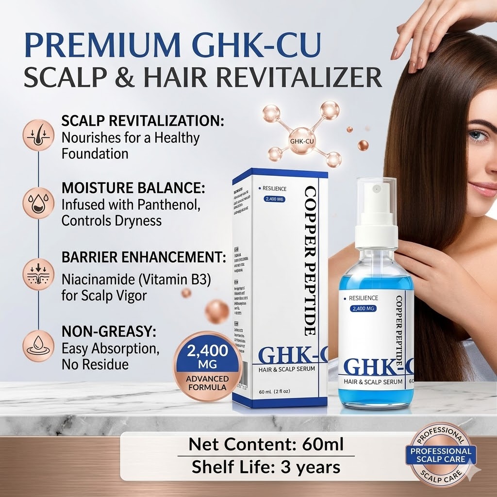 Growth Factor Serum - GHK-Cu Miedziany Peptyd Serum na Porost