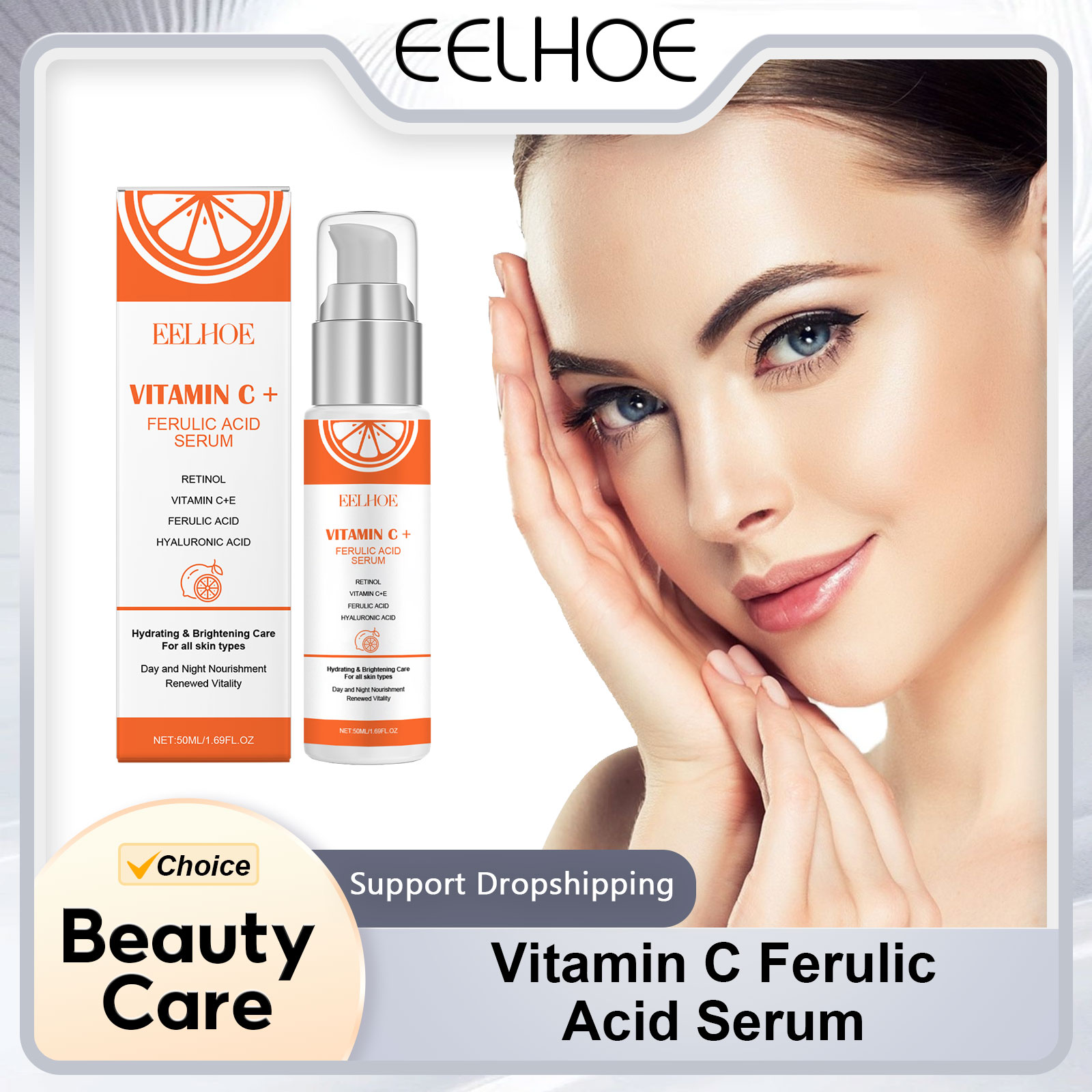 Growth Factor Serum - EELHOE Vitamin C E Serum z