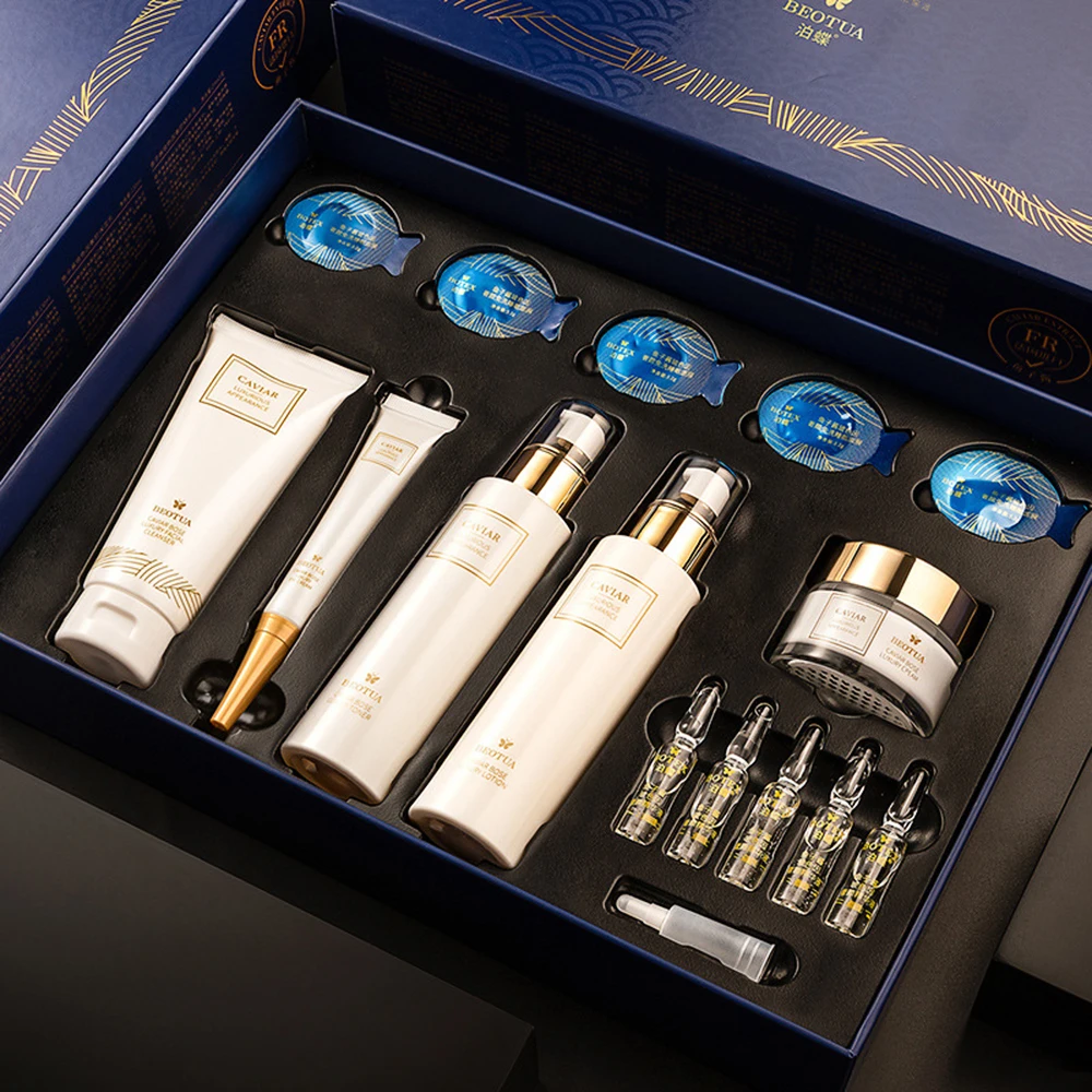 Luxury Skincare Kit - 15-częściowy zestaw do pielęgnacji skóry z