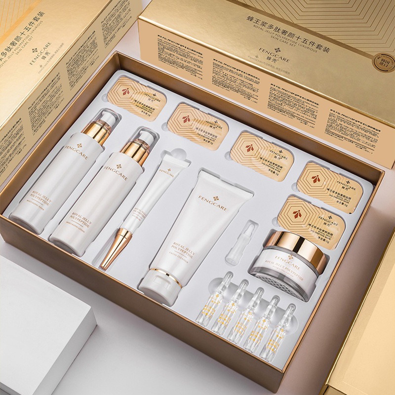 Luxury Skincare Kit - Zestaw nawilżający i przeciwzmarszczkowy z mleczkiem