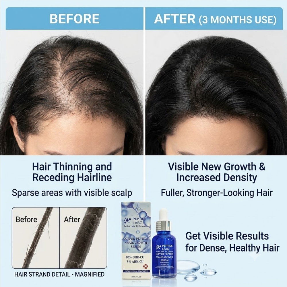 Esencja na porost włosów z pep – Growth Factor Serum recenzja i cena