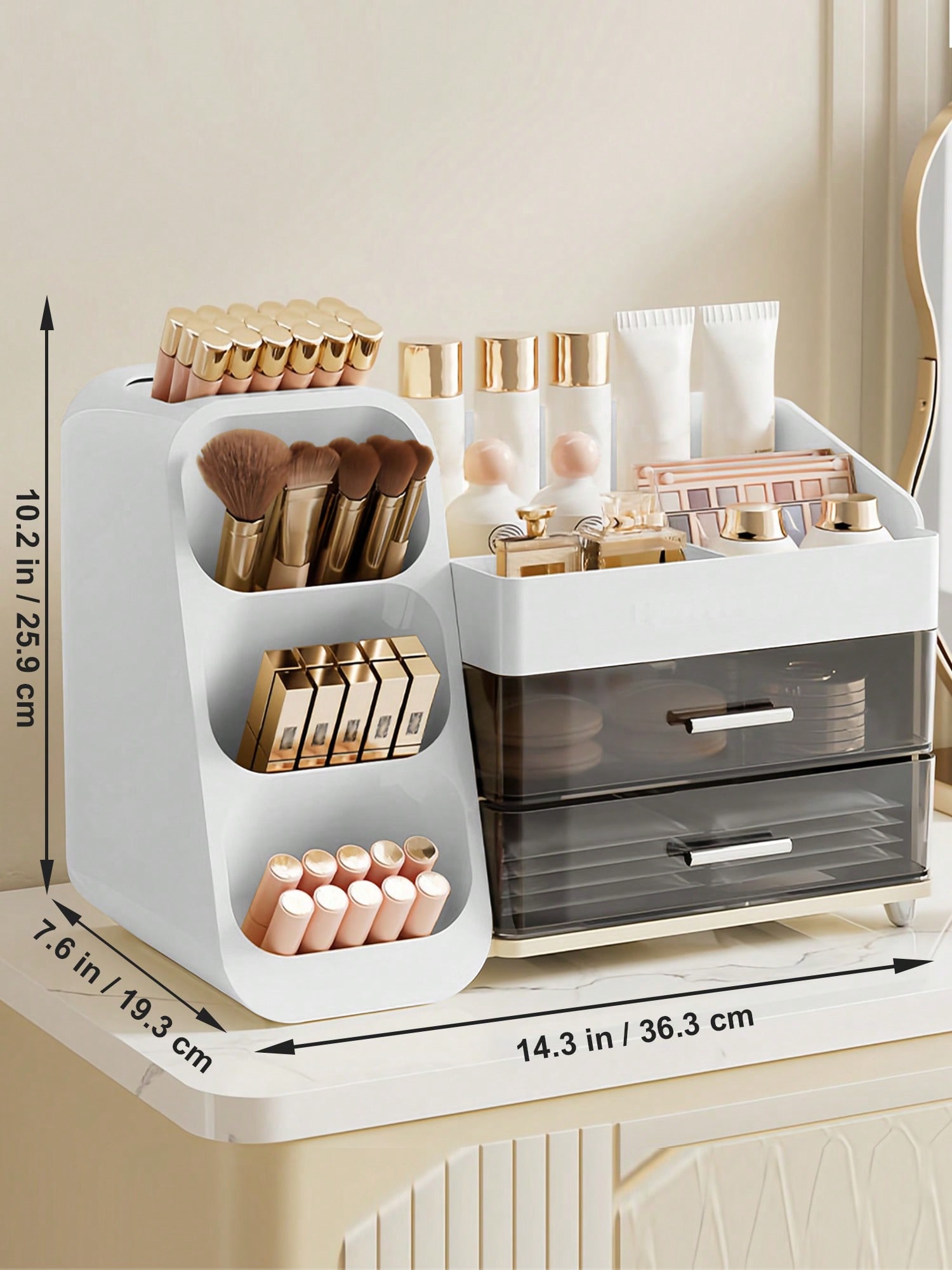 Organizer na kosmetyki, nowocz – Luxury Skincare Gift Box recenzja i cena