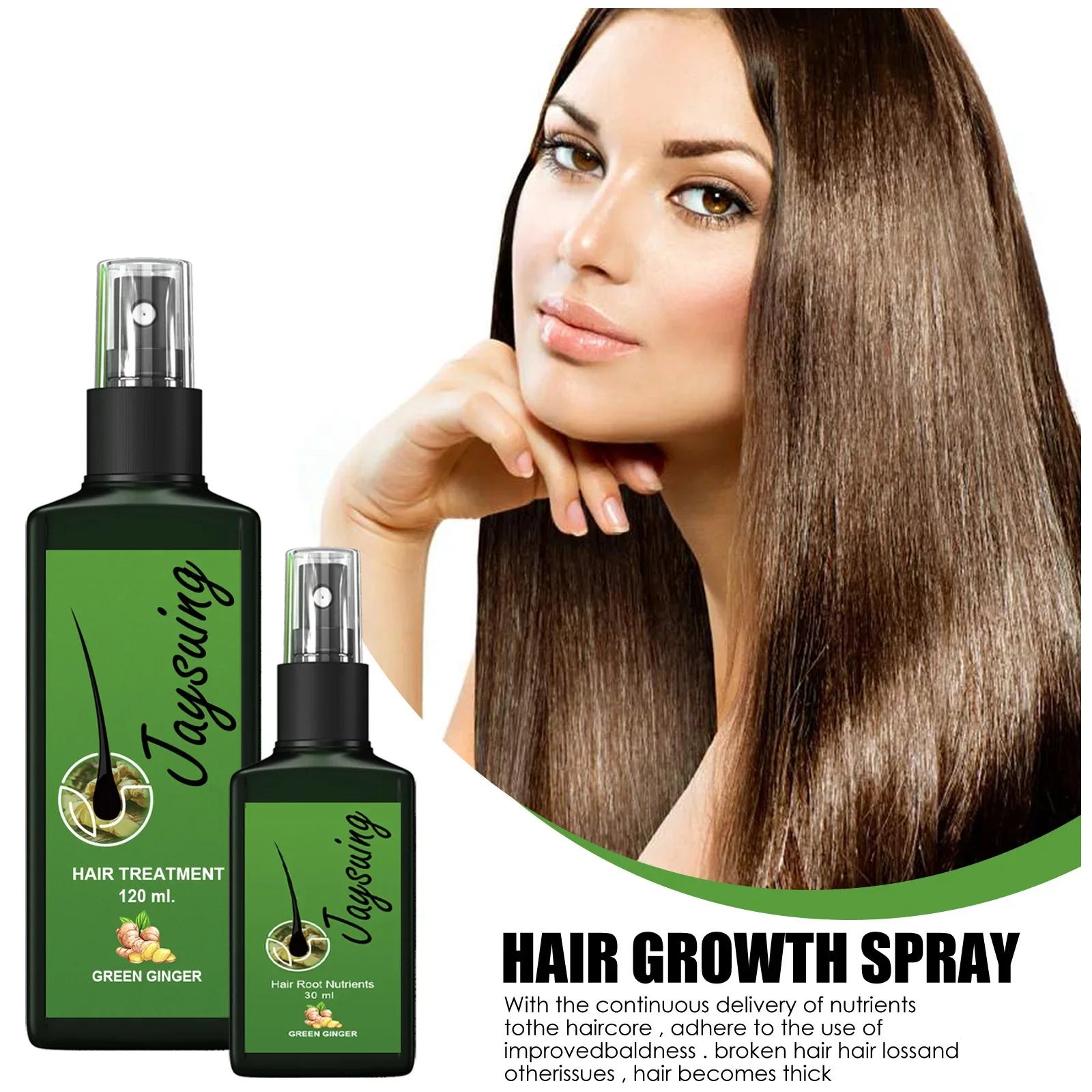 Spray na porost włosów imbir d – Growth Factor Serum recenzja i cena