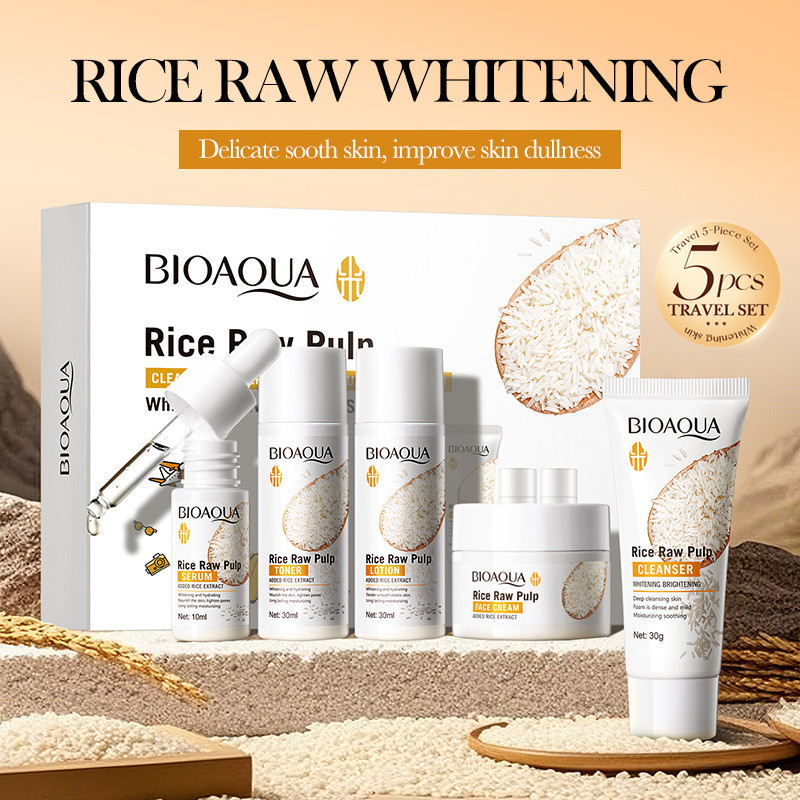 5 szt. BIOAOUA Zestaw do pielę – Luxury Skincare Kit recenzja i cena
