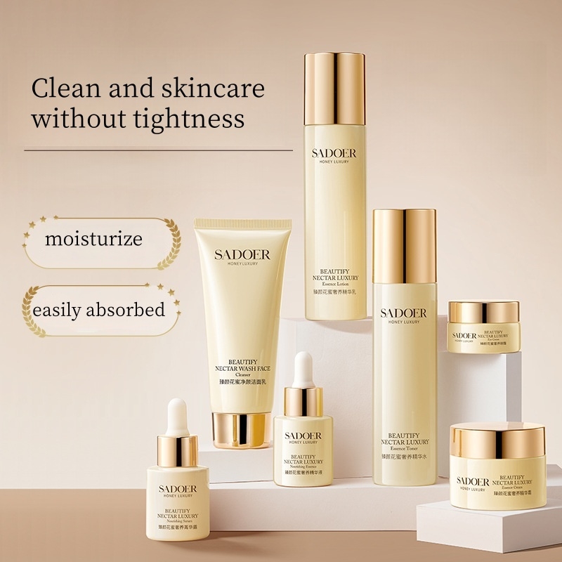 Luksusowy siedmioczęściowy zes – Luxury Skincare Ingredients recenzja i cena