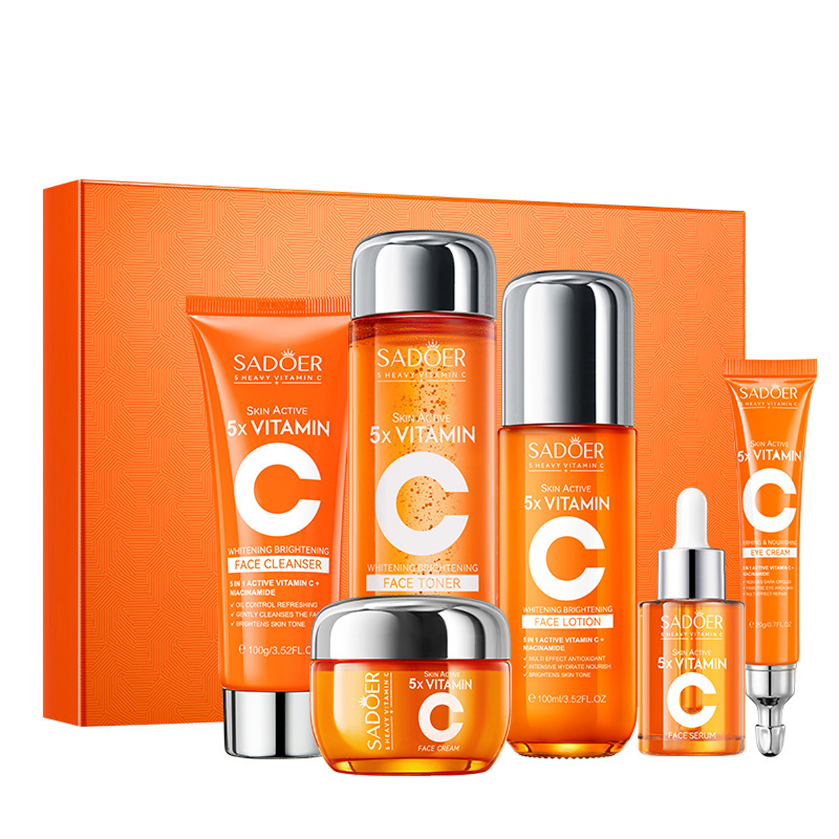 Zestaw prezentowy 6-częściowy  – Luxury Skincare Kit recenzja i cena